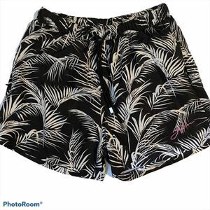 𝅺GFN Women’s Black/White Running Shorts Medium